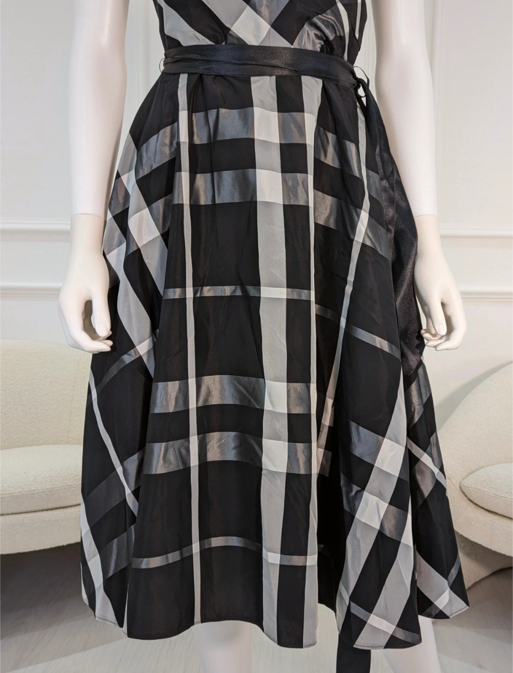 Debut by Debenhams retro style bandeau dress size UK 10