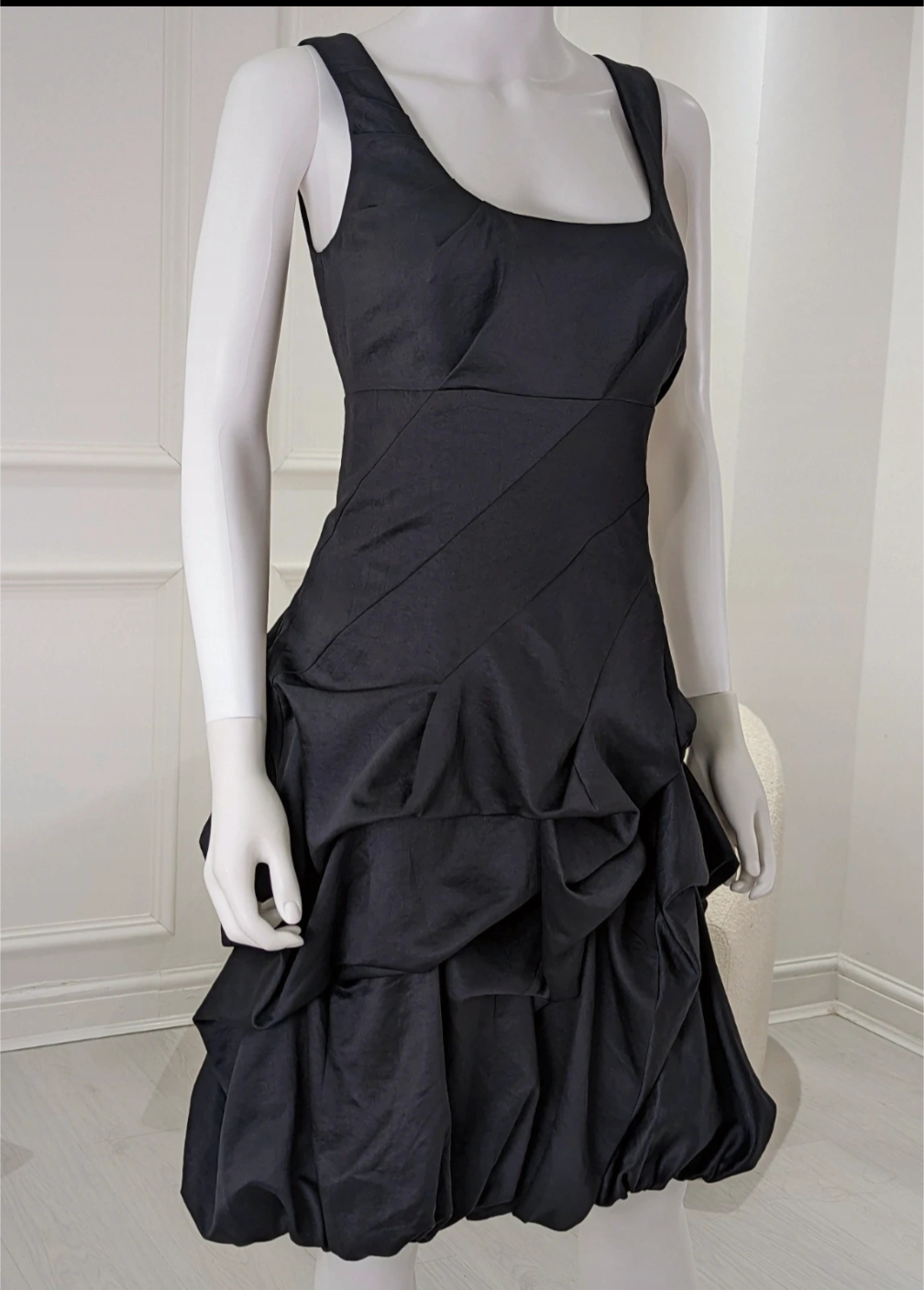 Monsoon voluminous stylish black Dress size UK 12