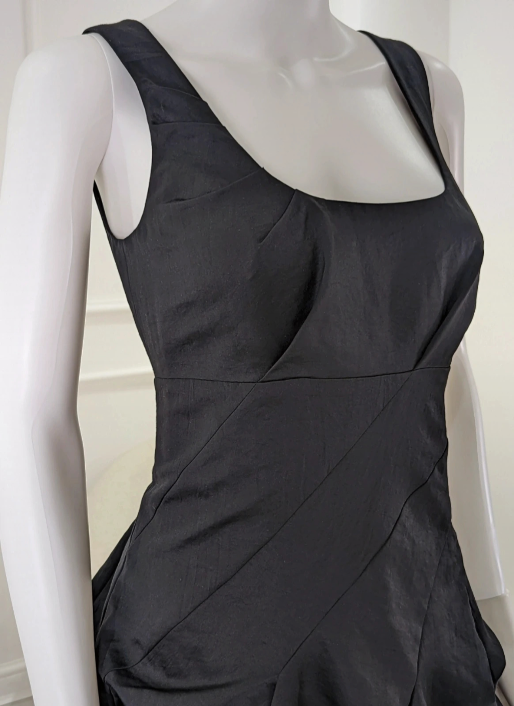 Monsoon voluminous stylish black Dress size UK 12