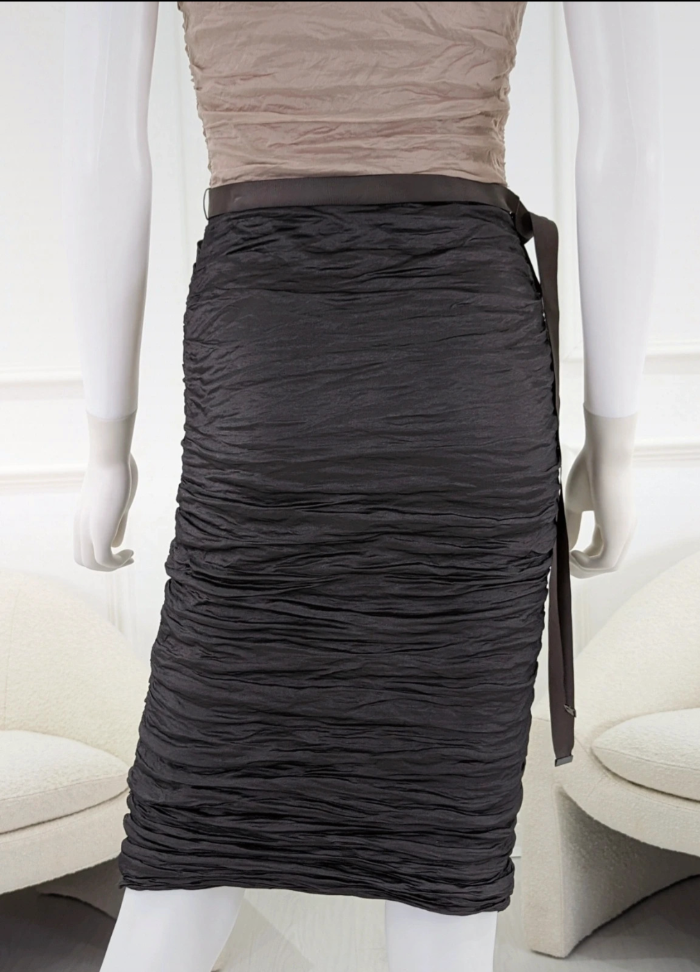 Phase eight two tone stretchy stylish fitted midi dress size UK 10