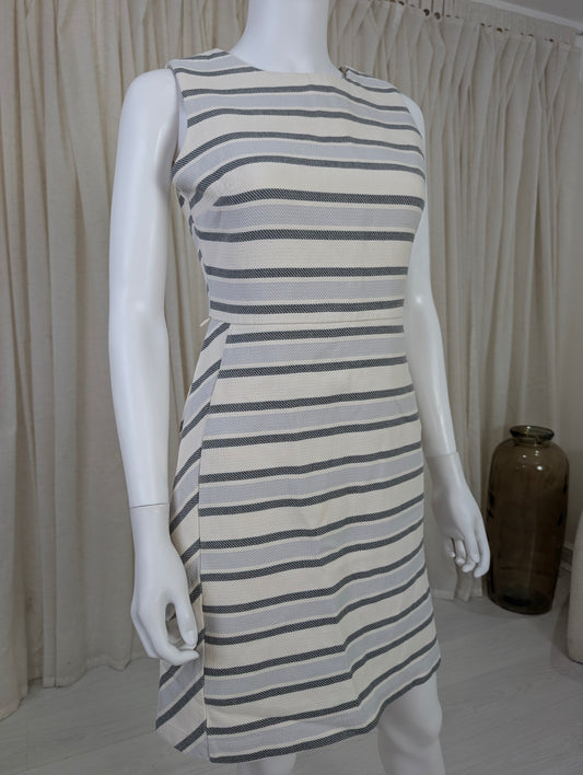 Phase Eight stripe formal dress size 10