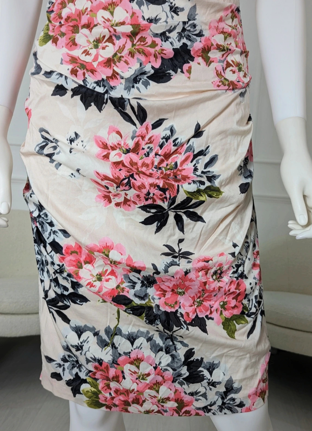 Phase Eight pink floral dress Size UK 10