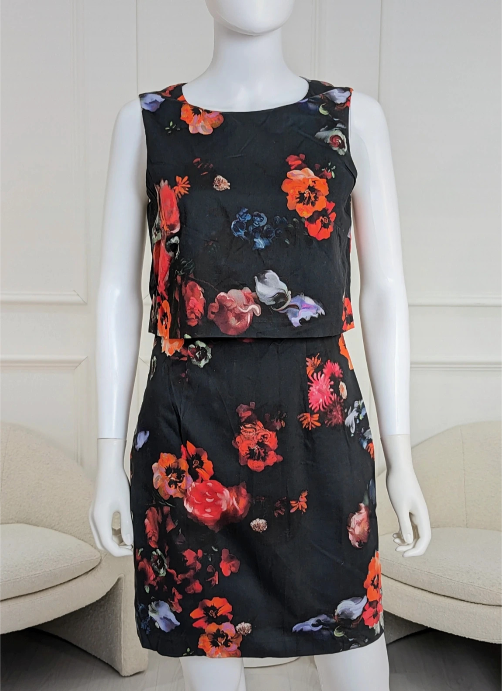 Warehouse Floral print dress size UK 10