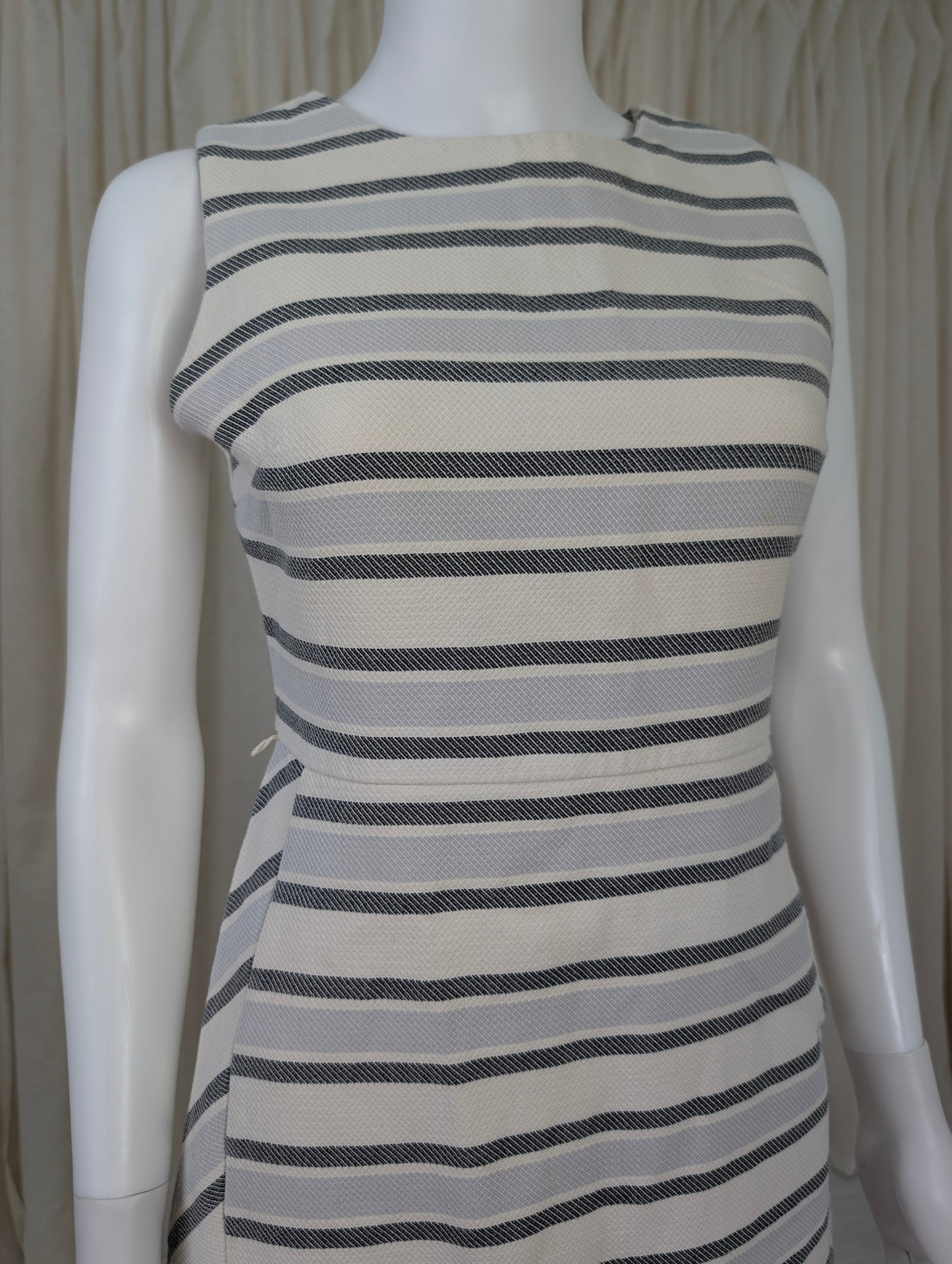 Phase Eight stripe formal dress size 10