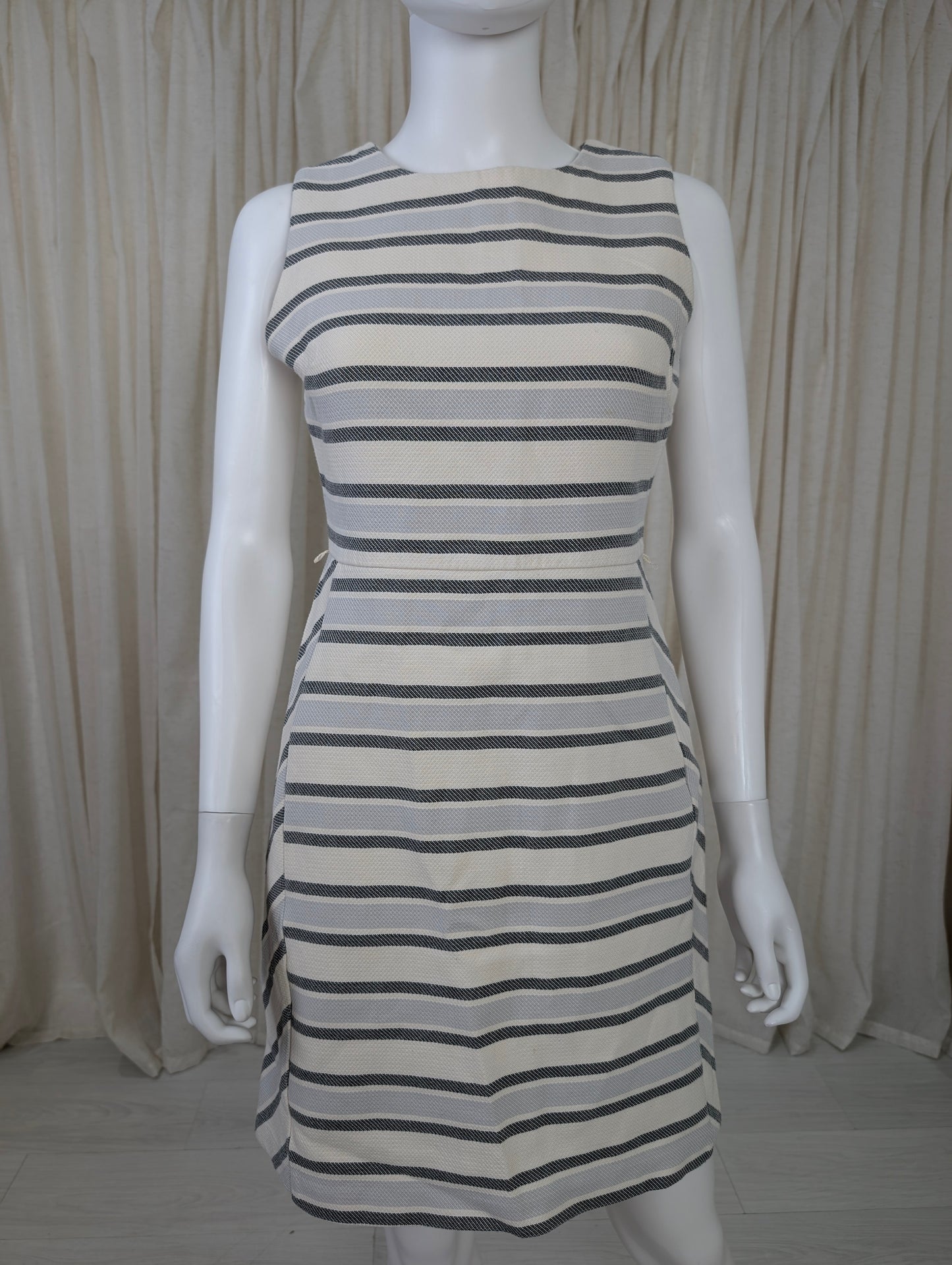 Phase Eight stripe formal dress size 10