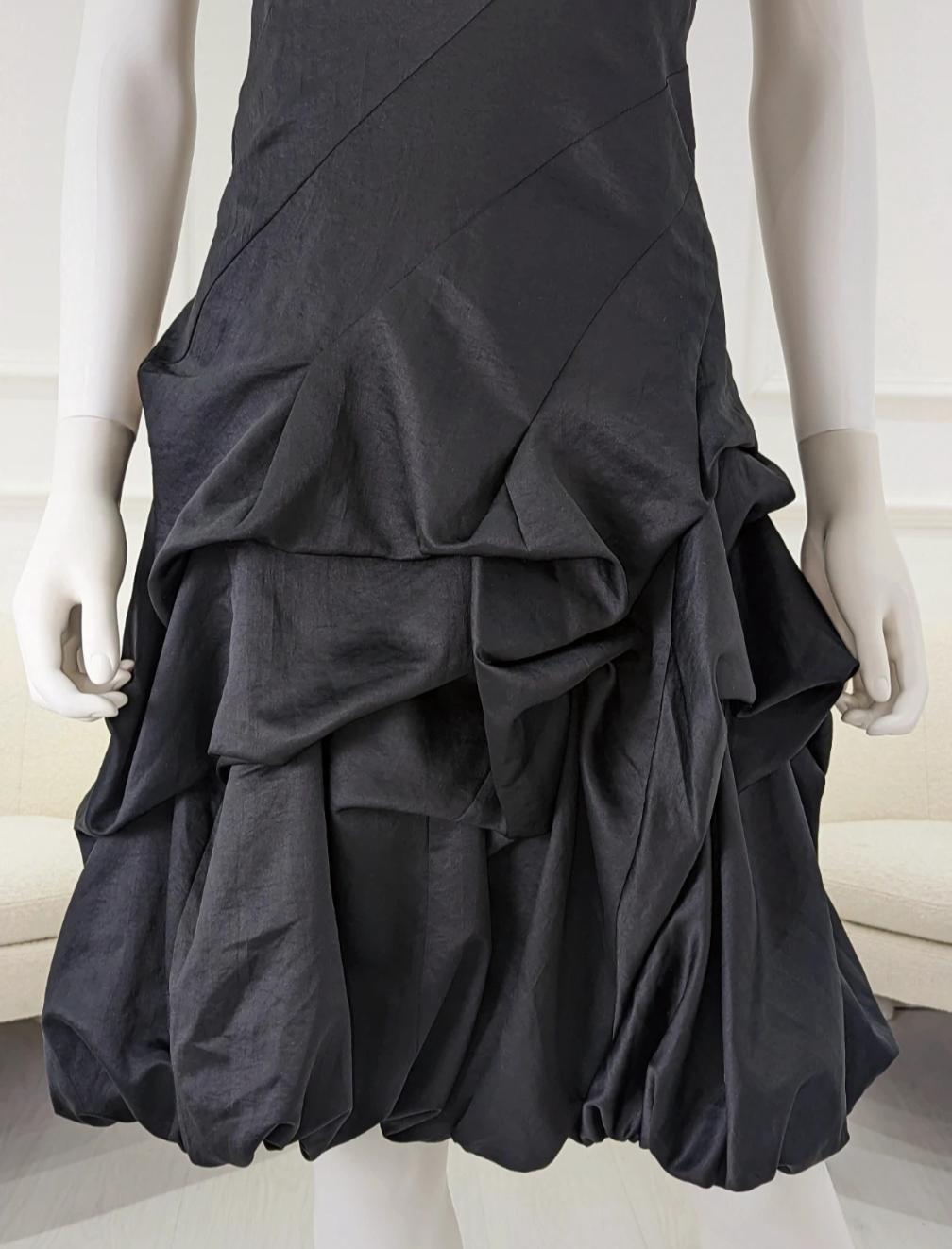 Monsoon voluminous stylish black Dress size UK 12