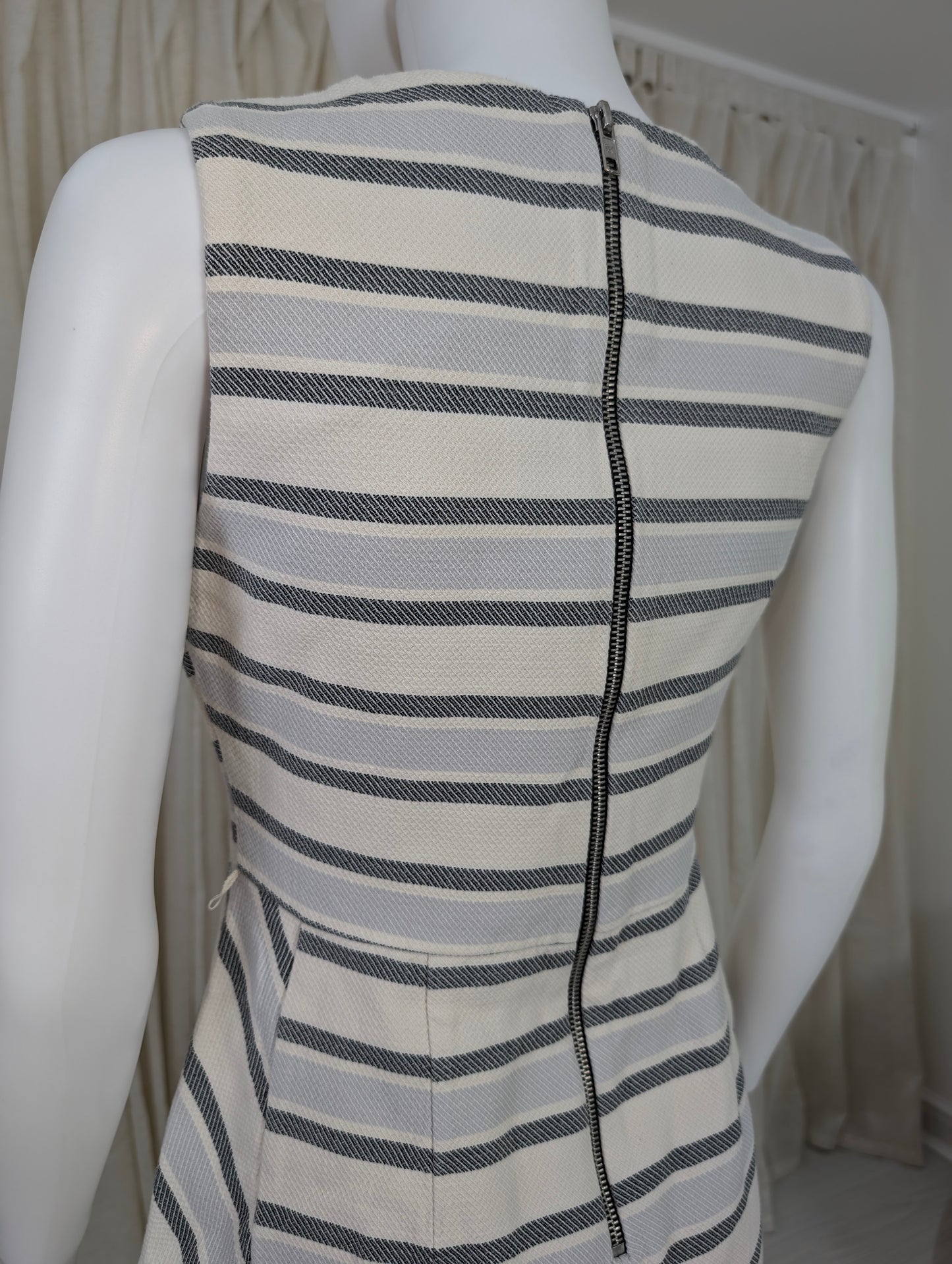 Phase Eight stripe formal dress size 10