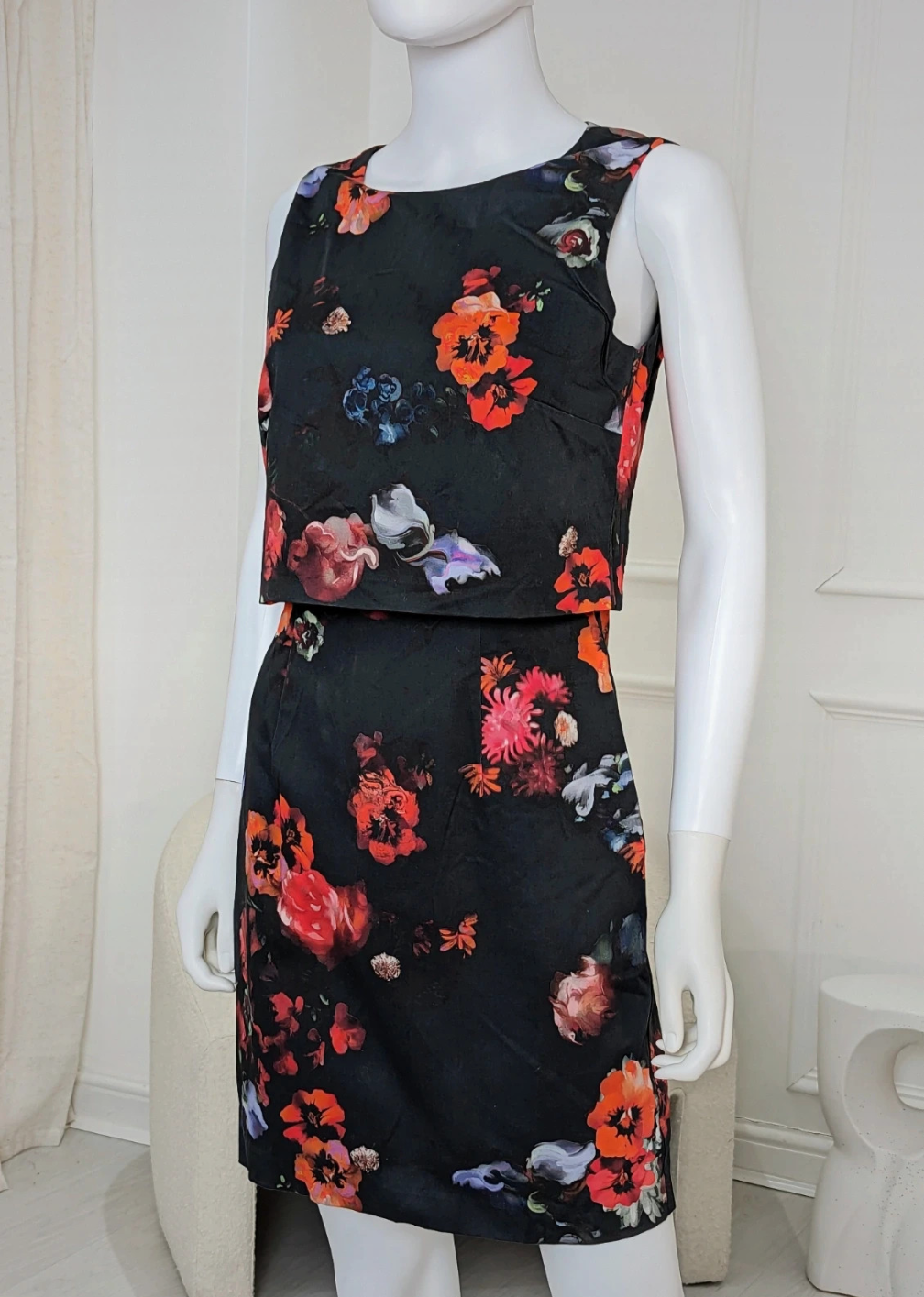Warehouse Floral print dress size UK 10